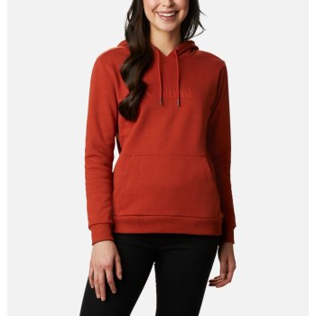 Columbia Ženske Majice S Kapuljačom - Logo Bordo | TCHP-24395